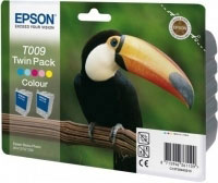 Epson Ink Cartridge Colour T0094 (Twin Pack) (C13T00940220)